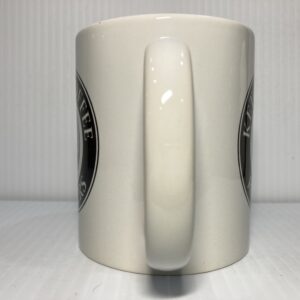 White 11 Ounce Ceramic Coffee Mug