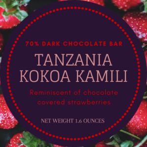 Tanzania Kokoa Kamili: 70% Dark Chocolate Bar