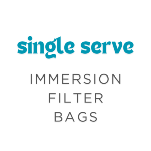 Single Serve Option: 12 Immersion Filter Bags