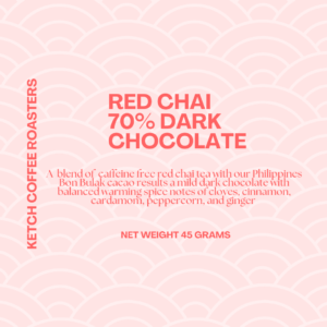 Red Chai 70% Dark Chocolate Bar