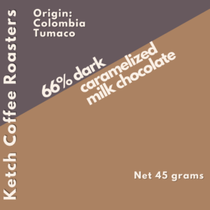 66% Dark Caramelized Milk Chocolate