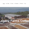 Screenshot of Legacy Farms' website